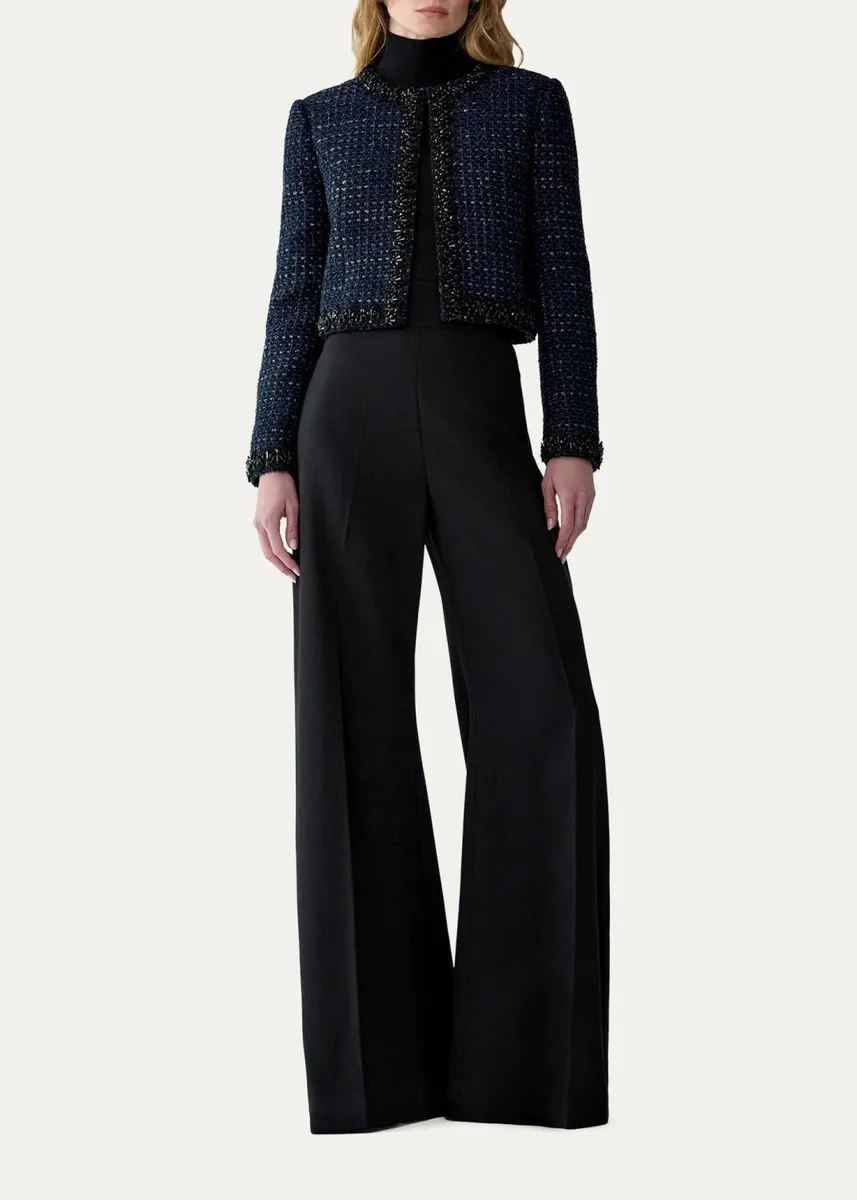 Carolina Herrera Embellished Tweed Jacket | Thumbnail 2 Carolina Herrera Embellished Tweed Jacket | Thumbnail 2
