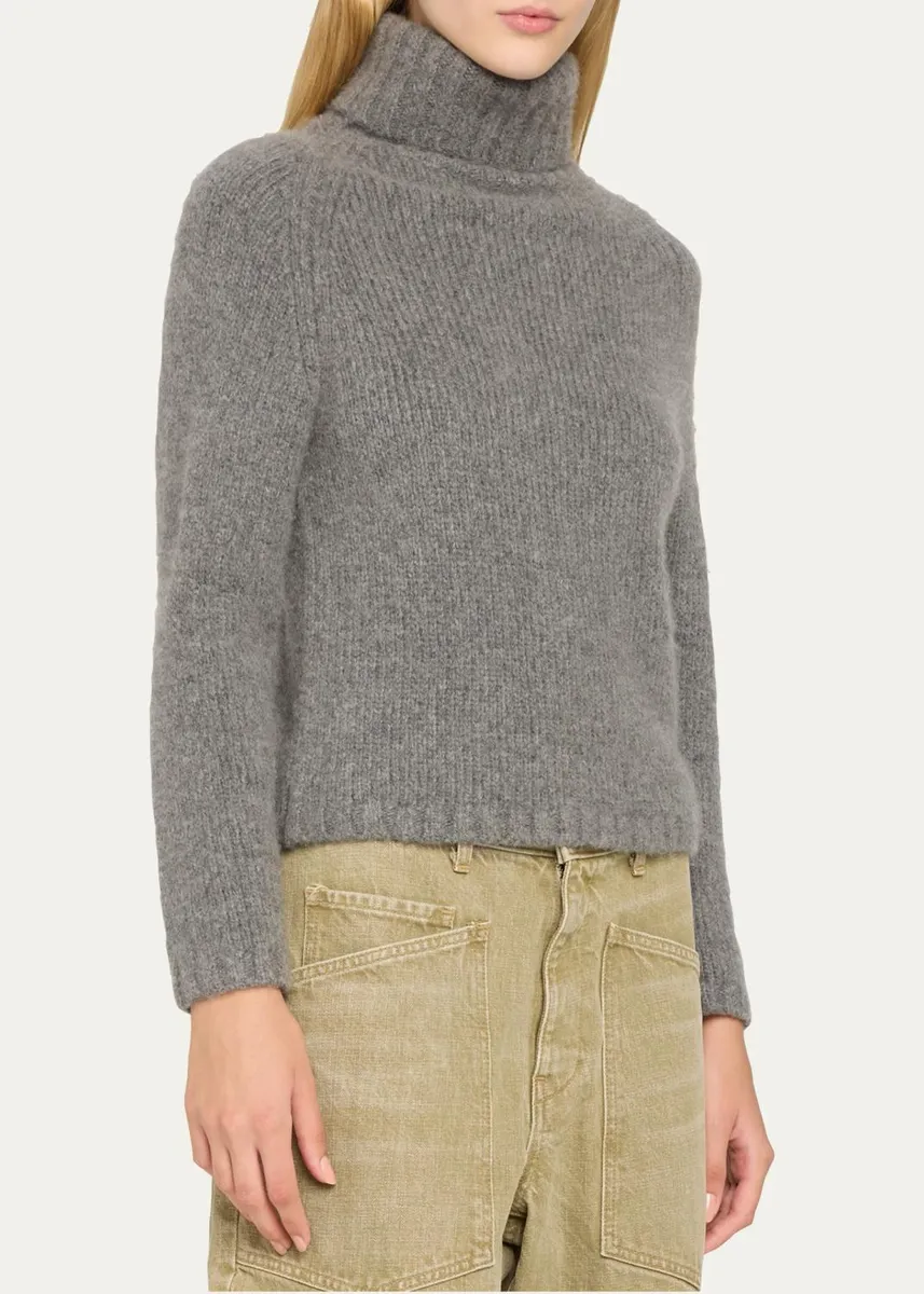 Nili Lotan Kingsly Cashmere-Silk Turtleneck Sweater | Thumbnail 4 Nili Lotan Kingsly Cashmere-Silk Turtleneck Sweater | Thumbnail 4