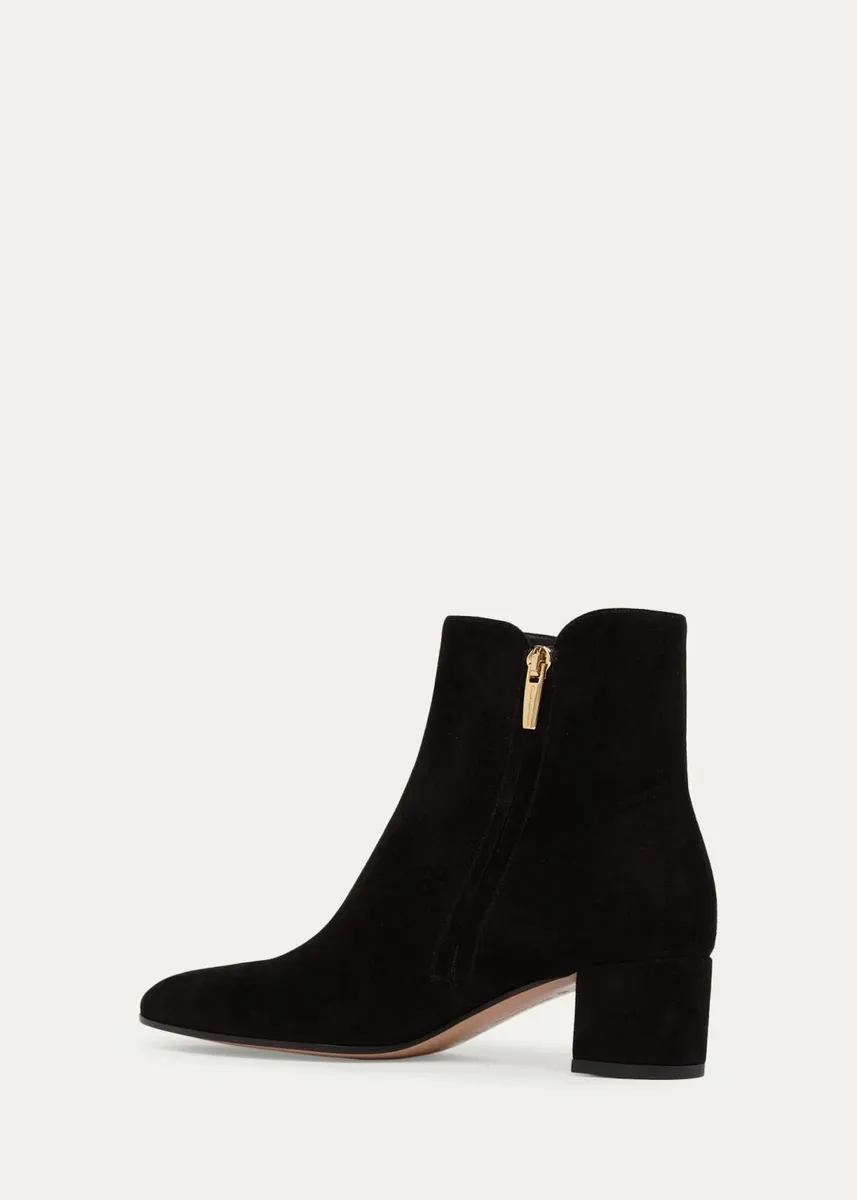 Gianvito Rossi 45mm Suede Ankle Boots | Thumbnail 2