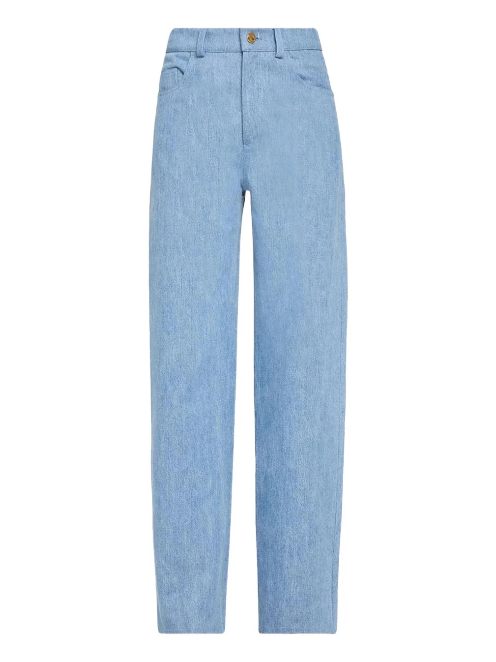 Mid-Rise Denim Straight-Leg Pants Mid-Rise Denim Straight-Leg Pants