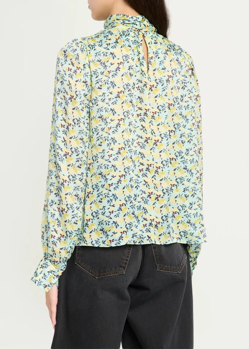 Ulla Johnson The Ornament Silk Blouse | Thumbnail 3