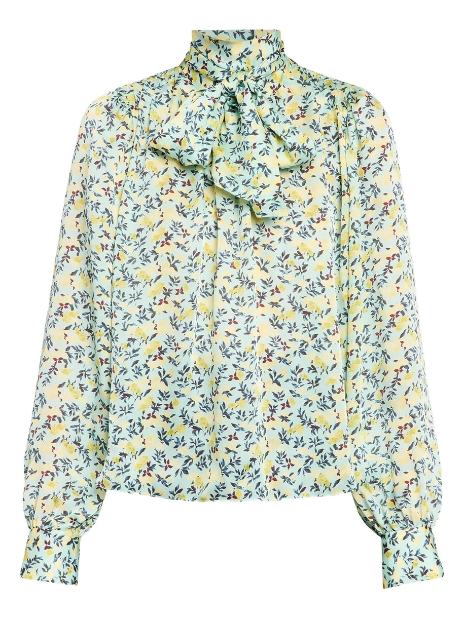 The Ornament Silk Blouse The Ornament Silk Blouse
