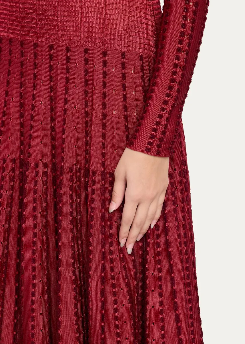 Ulla Johnson Maribel Pointelle Knit Midi Dress | Thumbnail 5 Ulla Johnson Maribel Pointelle Knit Midi Dress | Thumbnail 5