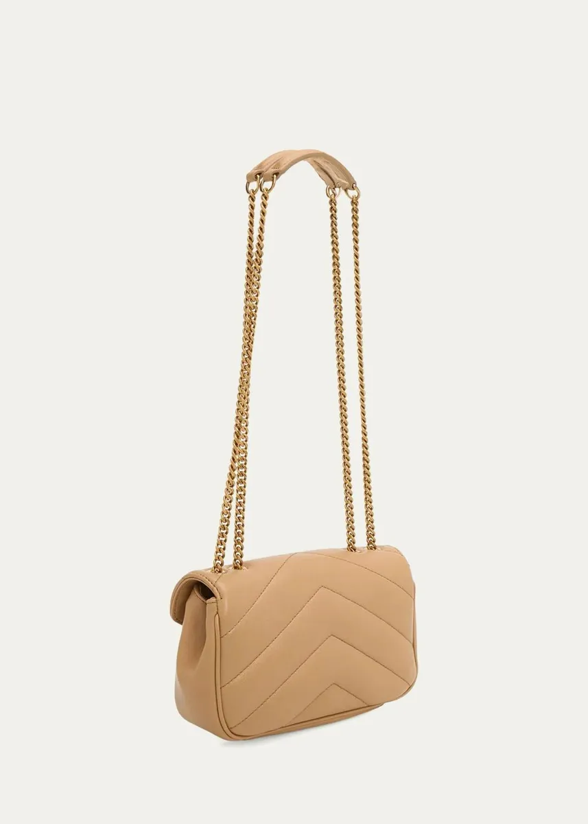 Saint Laurent Quilted Leather Shoulder Bag | Thumbnail 3