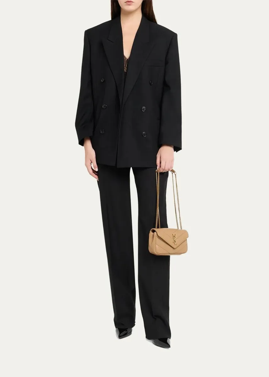 Saint Laurent Quilted Leather Shoulder Bag | Thumbnail 5
