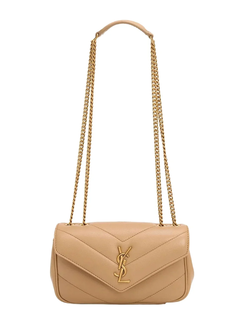 Saint Laurent Quilted Leather Shoulder Bag
