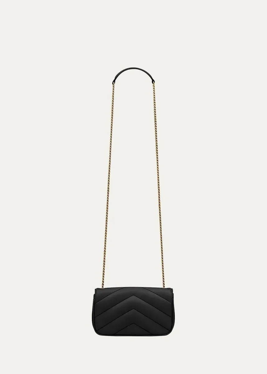 Saint Laurent Loulou Mini YSL Quilted Crossbody Bag | Thumbnail 2