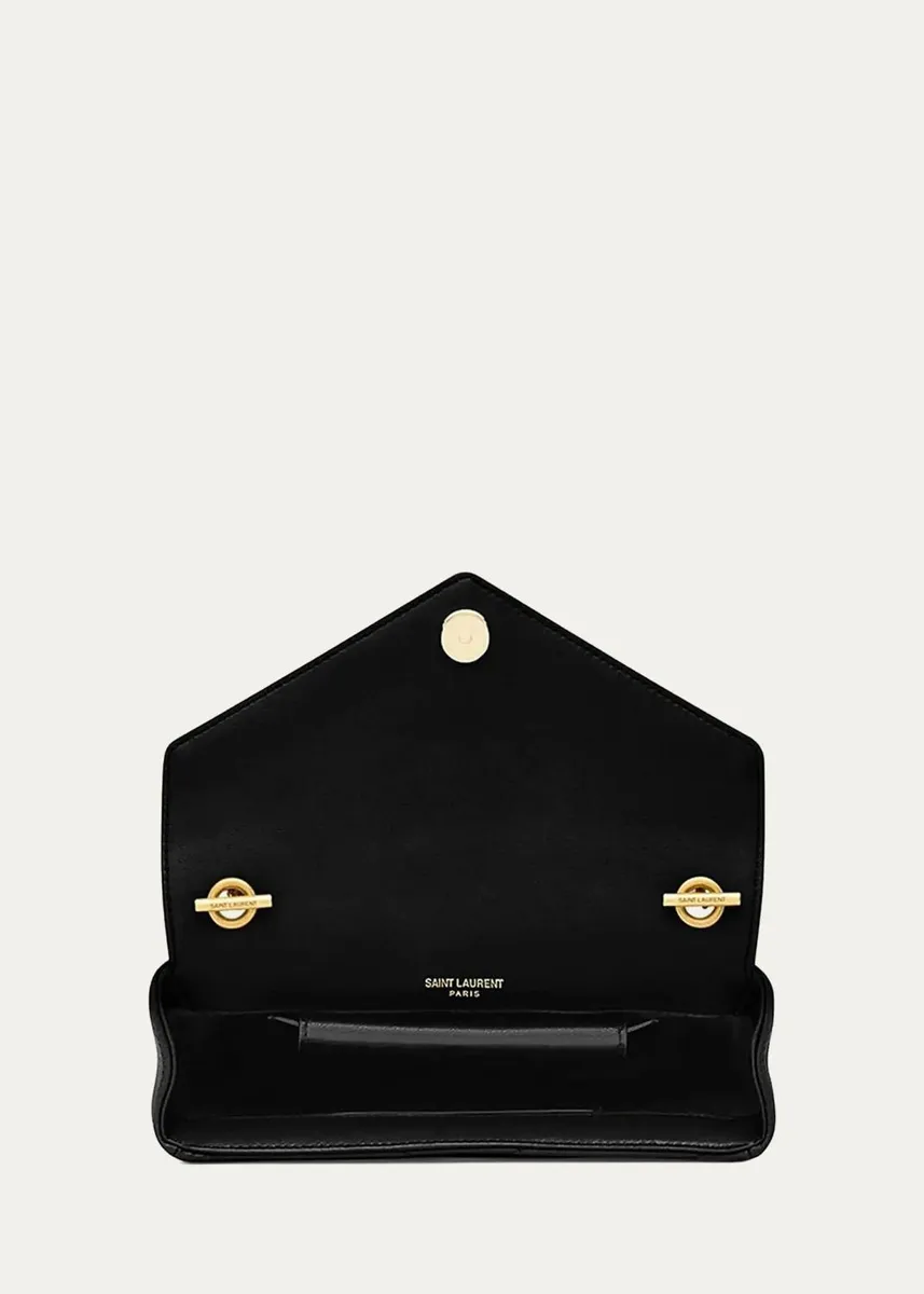 Saint Laurent Loulou Mini YSL Quilted Crossbody Bag | Thumbnail 3