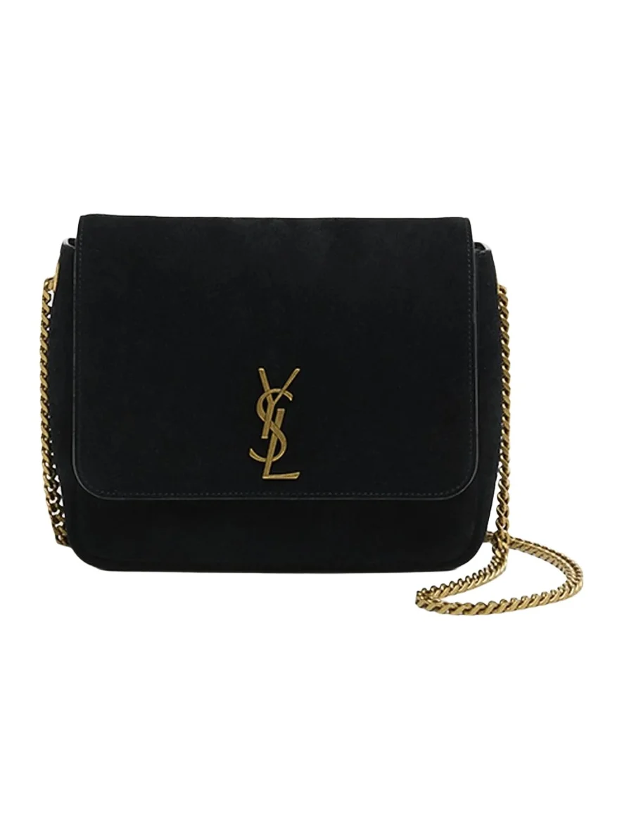 Kate YSL Flap Shoulder Bag in Suede