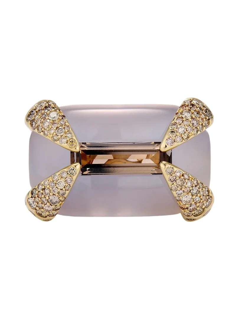 Longitude 18K Gold Diamond & Mixed Stone Ring