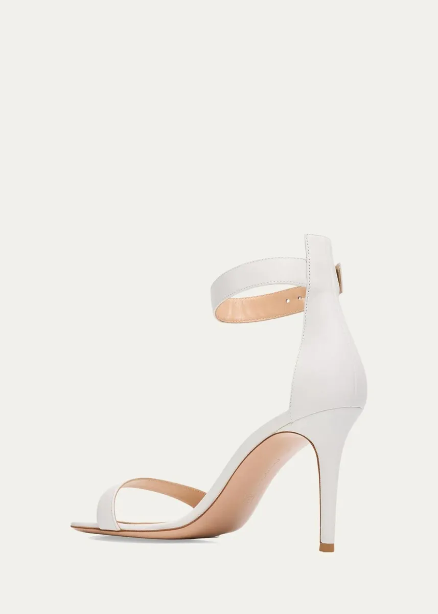 Gianvito Rossi 85mm Portofino Nappa Leather Ankle-Strap Sandals | Thumbnail 4 Gianvito Rossi 85mm Portofino Nappa Leather Ankle-Strap Sandals | Thumbnail 4