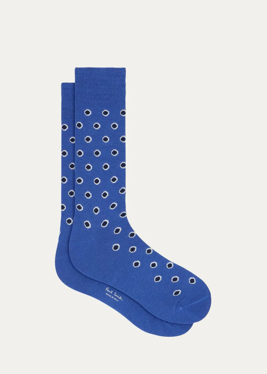 Paul Smith Men's Polka Dot Crew Socks | Thumbnail 3 Paul Smith Men's Polka Dot Crew Socks | Thumbnail 3