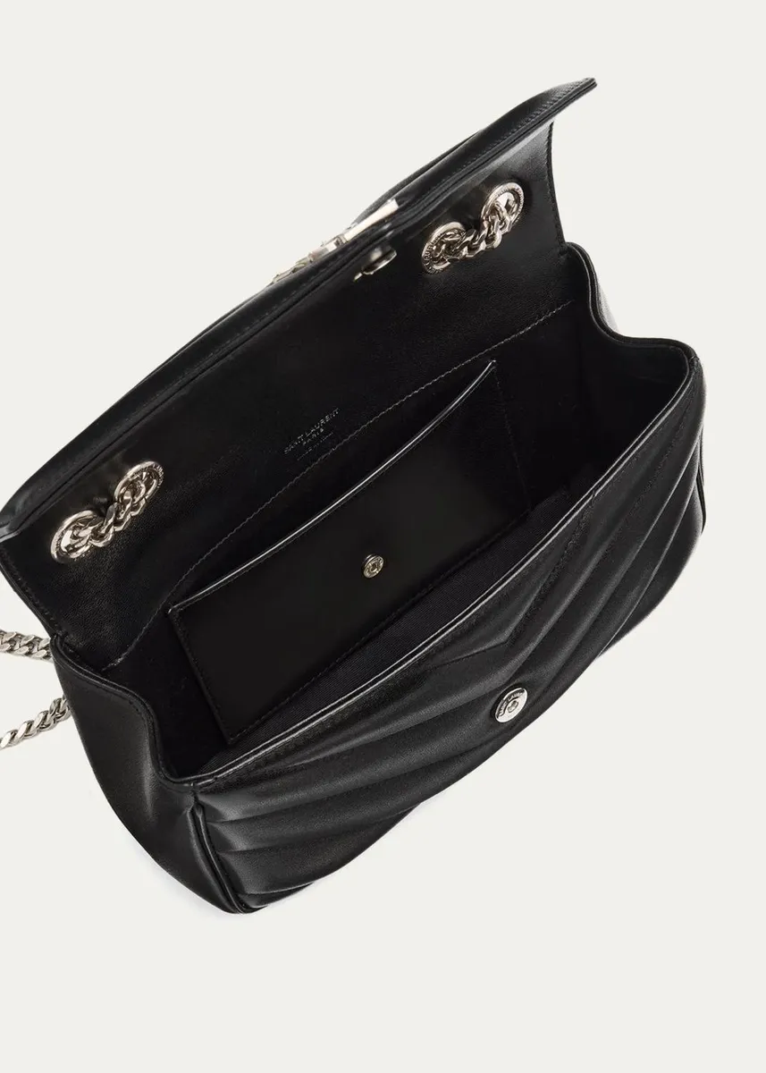 Saint Laurent Lou Lou YSL Quilted Leather Crossbody Bag | Thumbnail 4