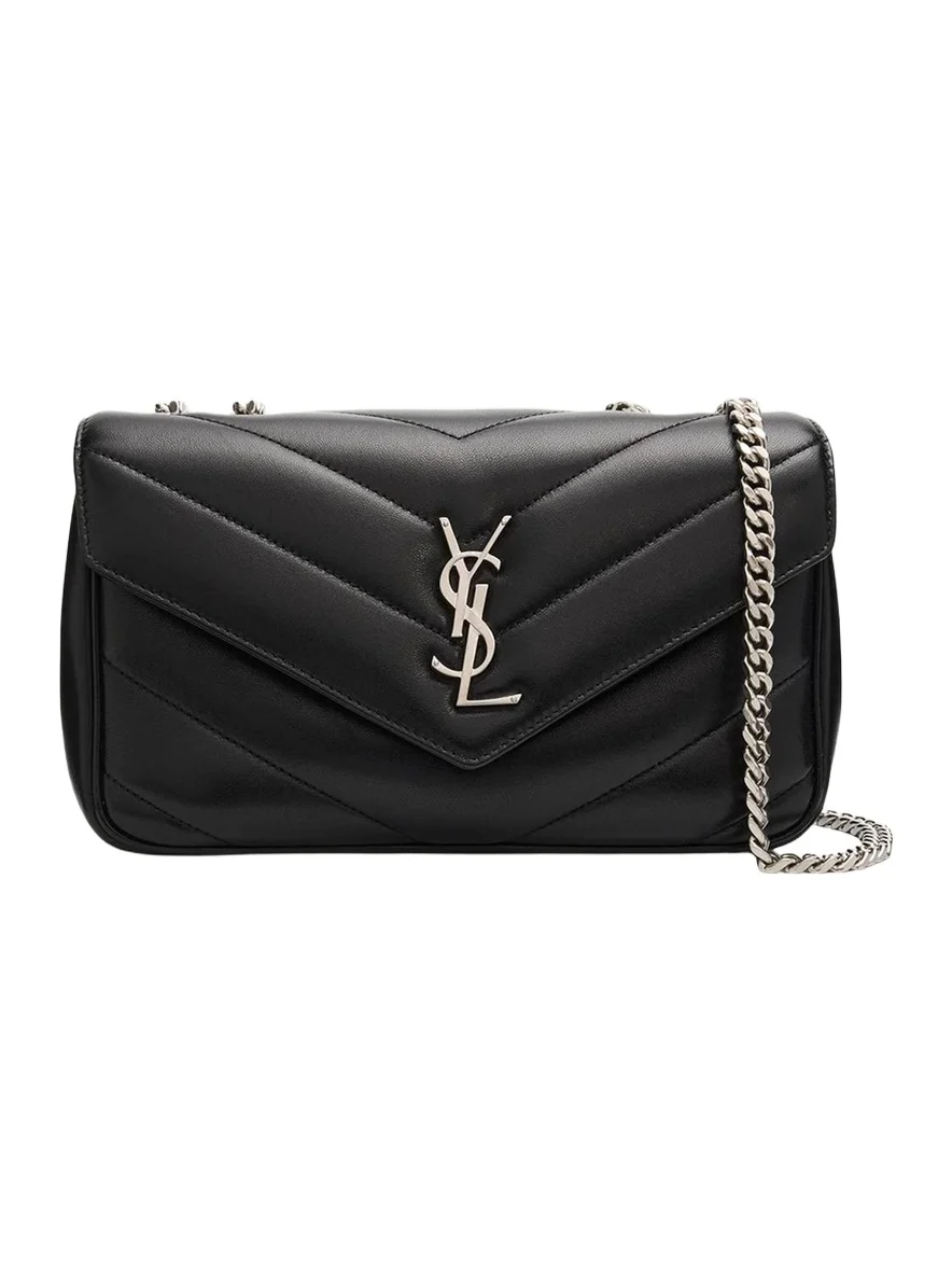 Saint Laurent Lou Lou YSL Quilted Leather Crossbody Bag