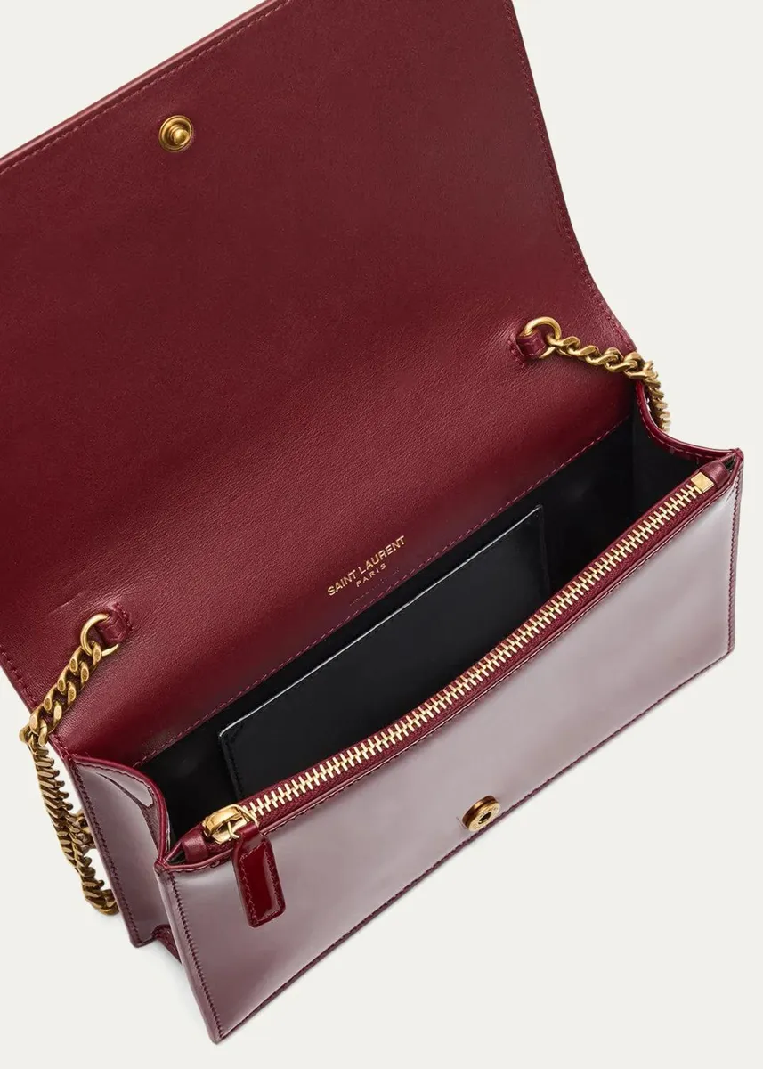 Saint Laurent YSL Patent Leather Crossbody Bag | Thumbnail 4