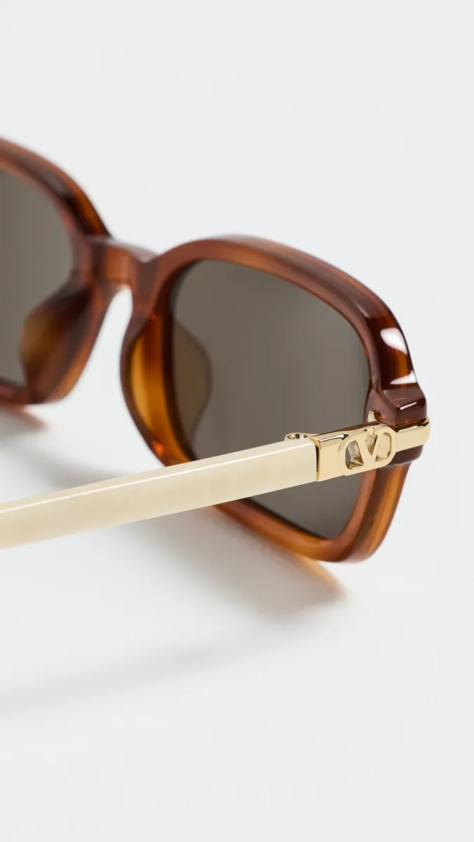 Valentino Rectangle Sunglasses | Thumbnail 5 Valentino Rectangle Sunglasses | Thumbnail 5