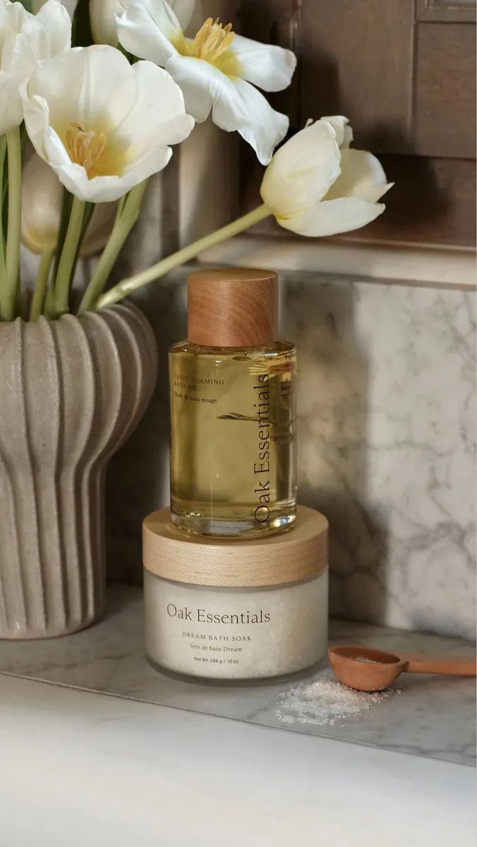 Oak Essentials Relaxation Bath Set No Color | Thumbnail 4