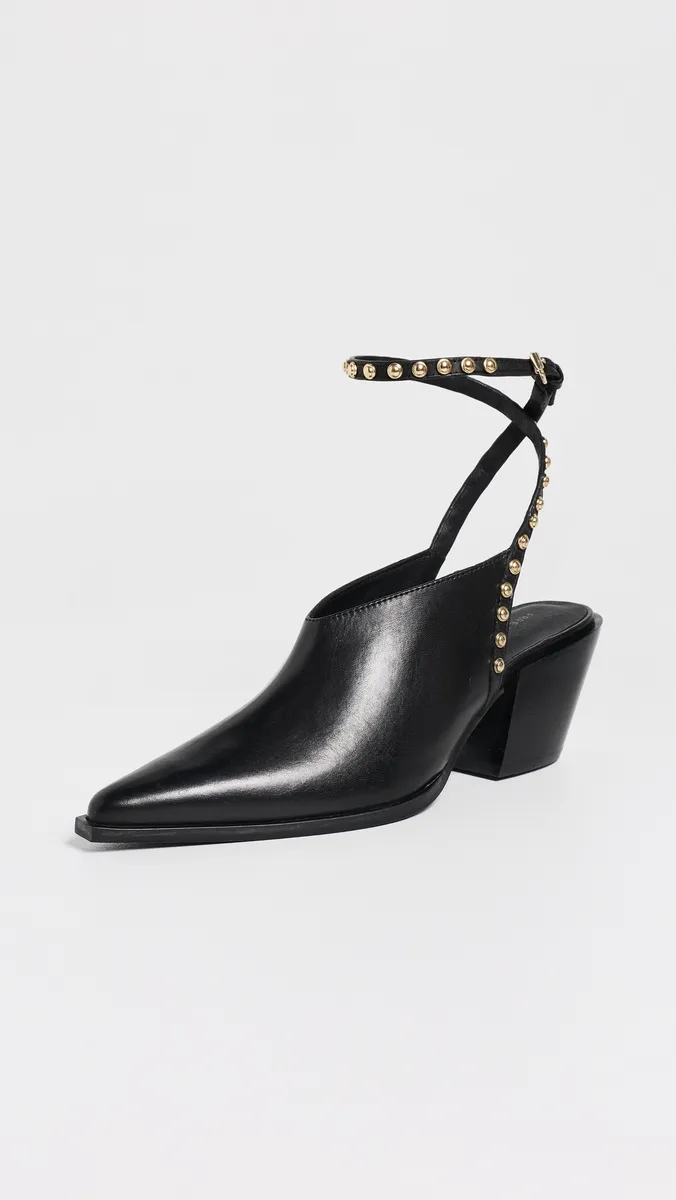 Free People Tell Me About It Studded Mules | Thumbnail 2 Free People Tell Me About It Studded Mules | Thumbnail 2