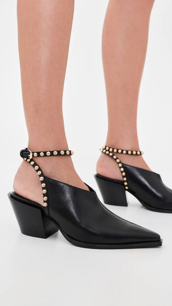 Free People Tell Me About It Studded Mules | Thumbnail 5 Free People Tell Me About It Studded Mules | Thumbnail 5
