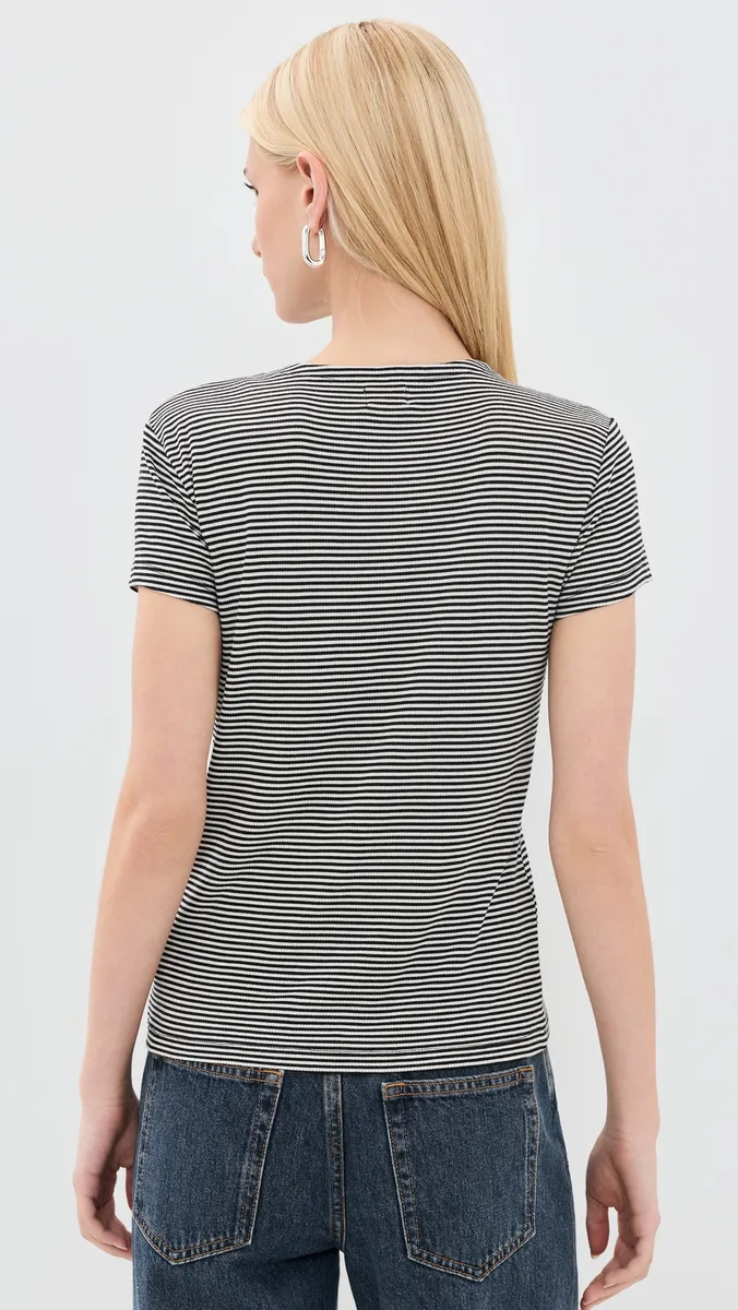 L'Agence Ressi Stripe Tee | Thumbnail 3 L'Agence Ressi Stripe Tee | Thumbnail 3