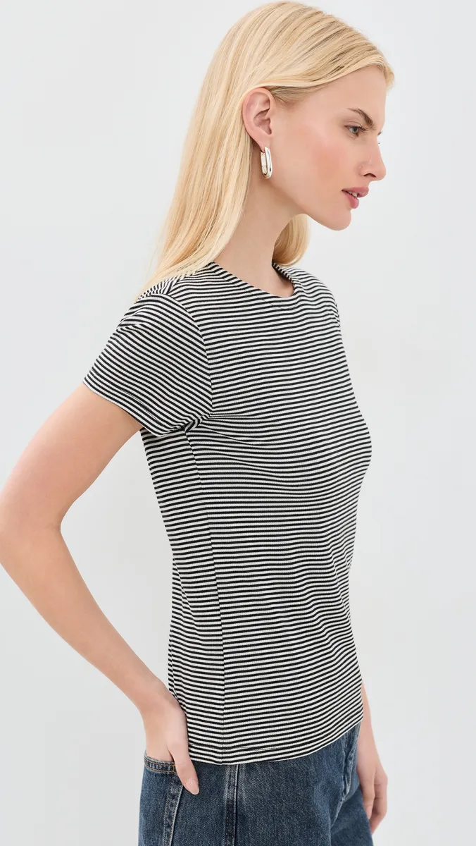 L'Agence Ressi Stripe Tee | Thumbnail 4 L'Agence Ressi Stripe Tee | Thumbnail 4