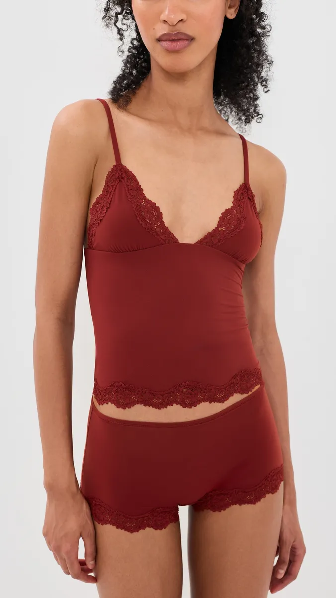Skims Fits Everybody Lace Cami and Boy Shorts Set | Thumbnail 2 Skims Fits Everybody Lace Cami and Boy Shorts Set | Thumbnail 2