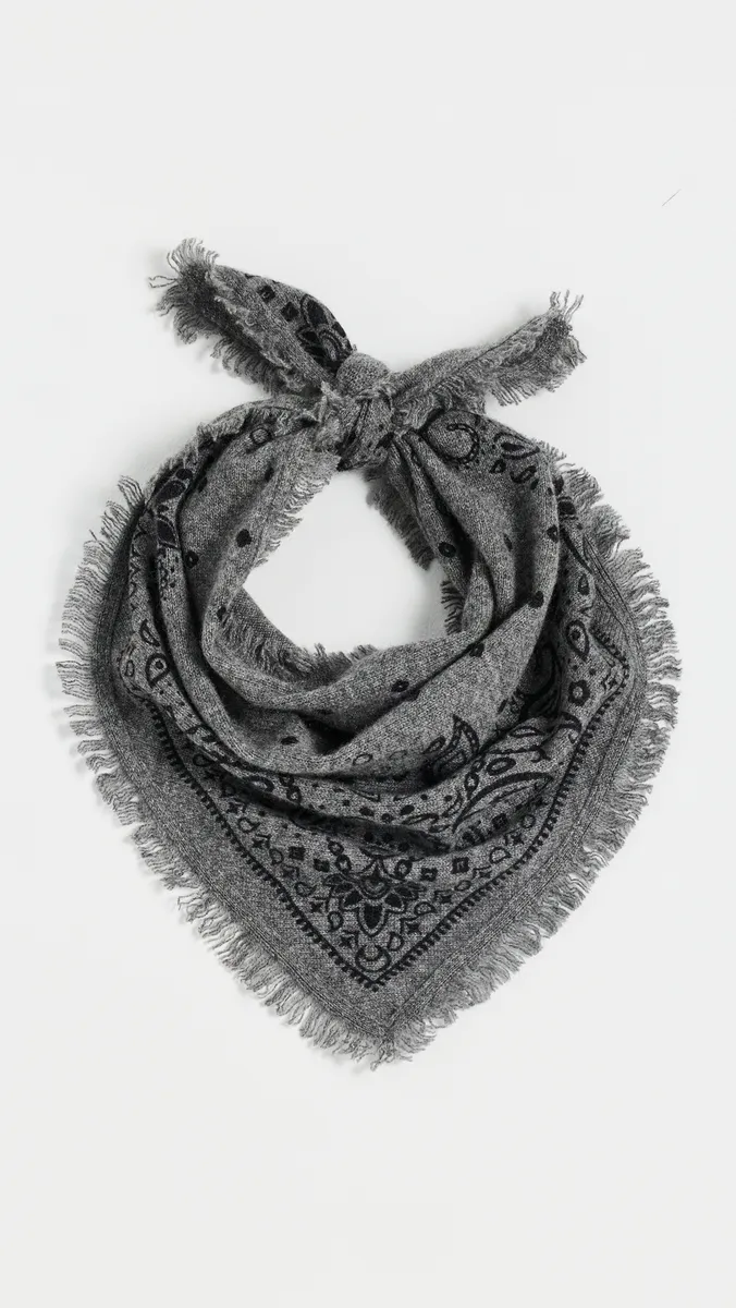 White + Warren Cashmere Bandana | Thumbnail 2 White + Warren Cashmere Bandana | Thumbnail 2