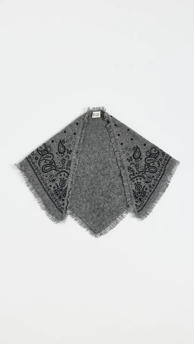 White + Warren Cashmere Bandana | Thumbnail 4 White + Warren Cashmere Bandana | Thumbnail 4