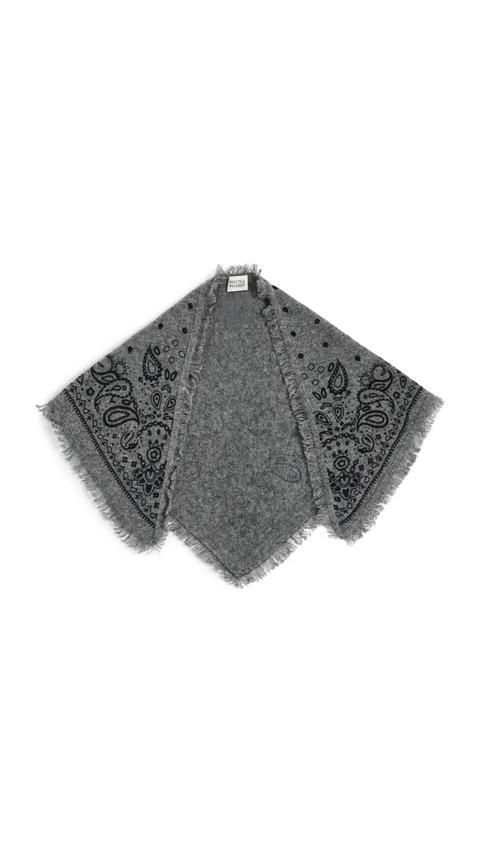 White + Warren Cashmere Bandana | Thumbnail 6 White + Warren Cashmere Bandana | Thumbnail 6