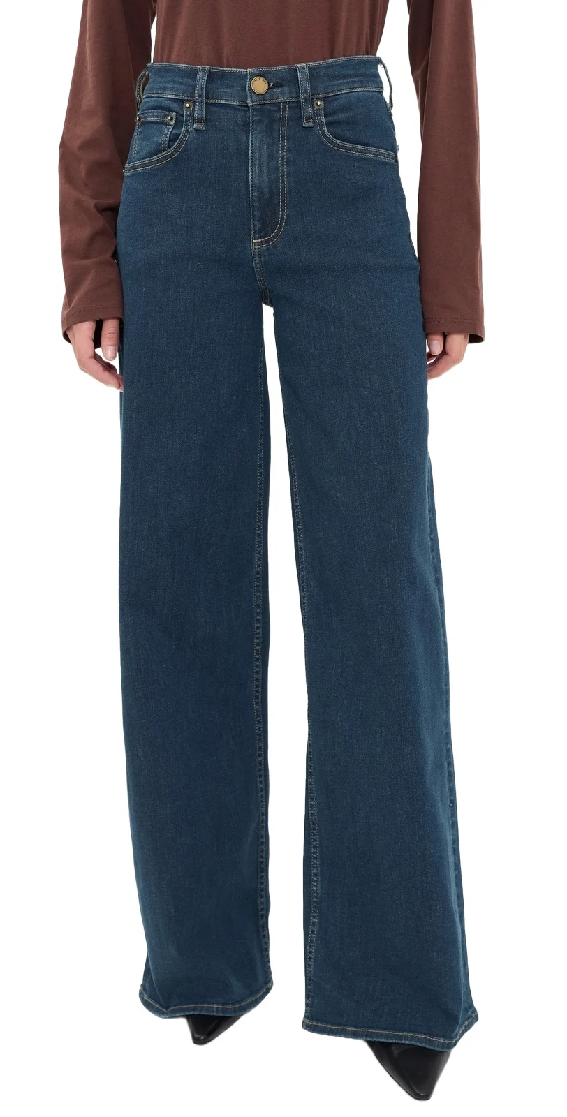 rag & bone Flexi Sofie Wide Leg Jeans