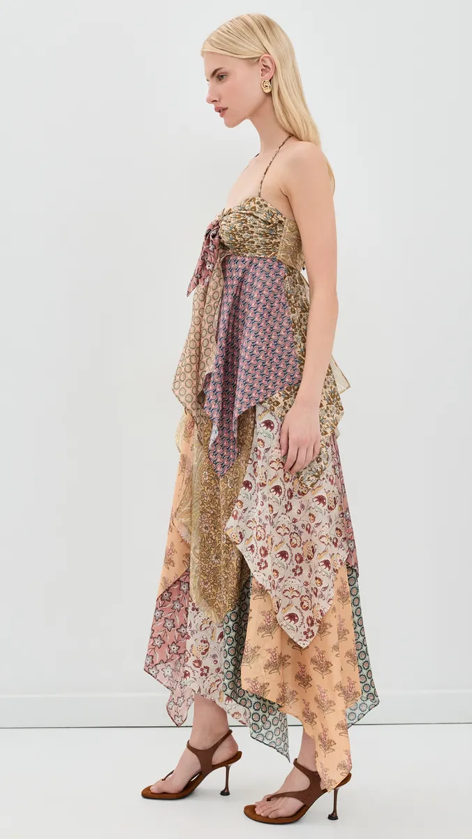 Zimmermann Fairlight Scarf Silk Halter Dress | Thumbnail 4 Zimmermann Fairlight Scarf Silk Halter Dress | Thumbnail 4