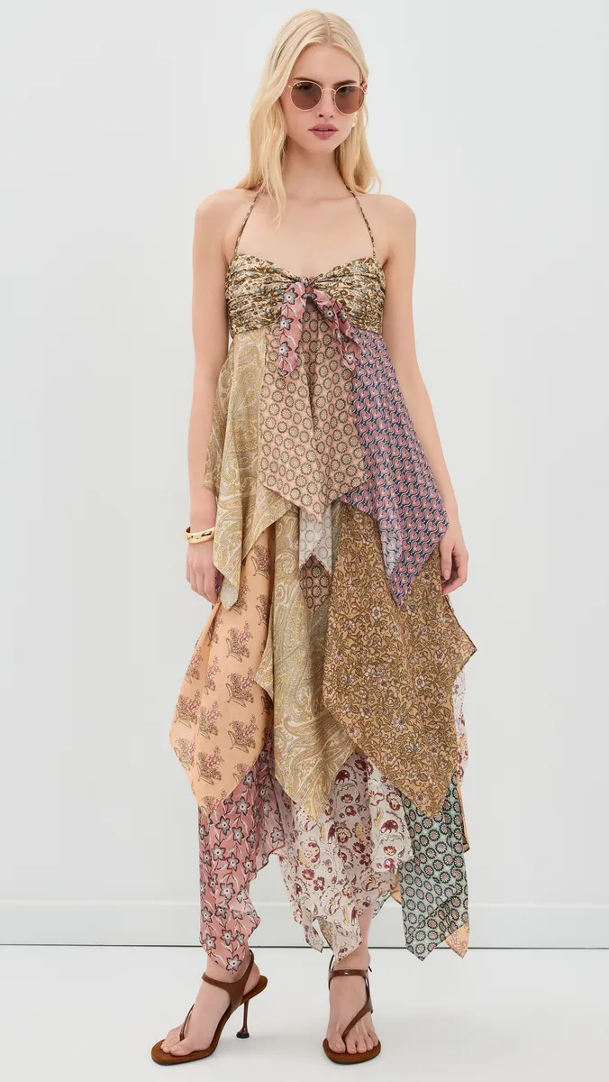 Zimmermann Fairlight Scarf Silk Halter Dress | Thumbnail 5 Zimmermann Fairlight Scarf Silk Halter Dress | Thumbnail 5