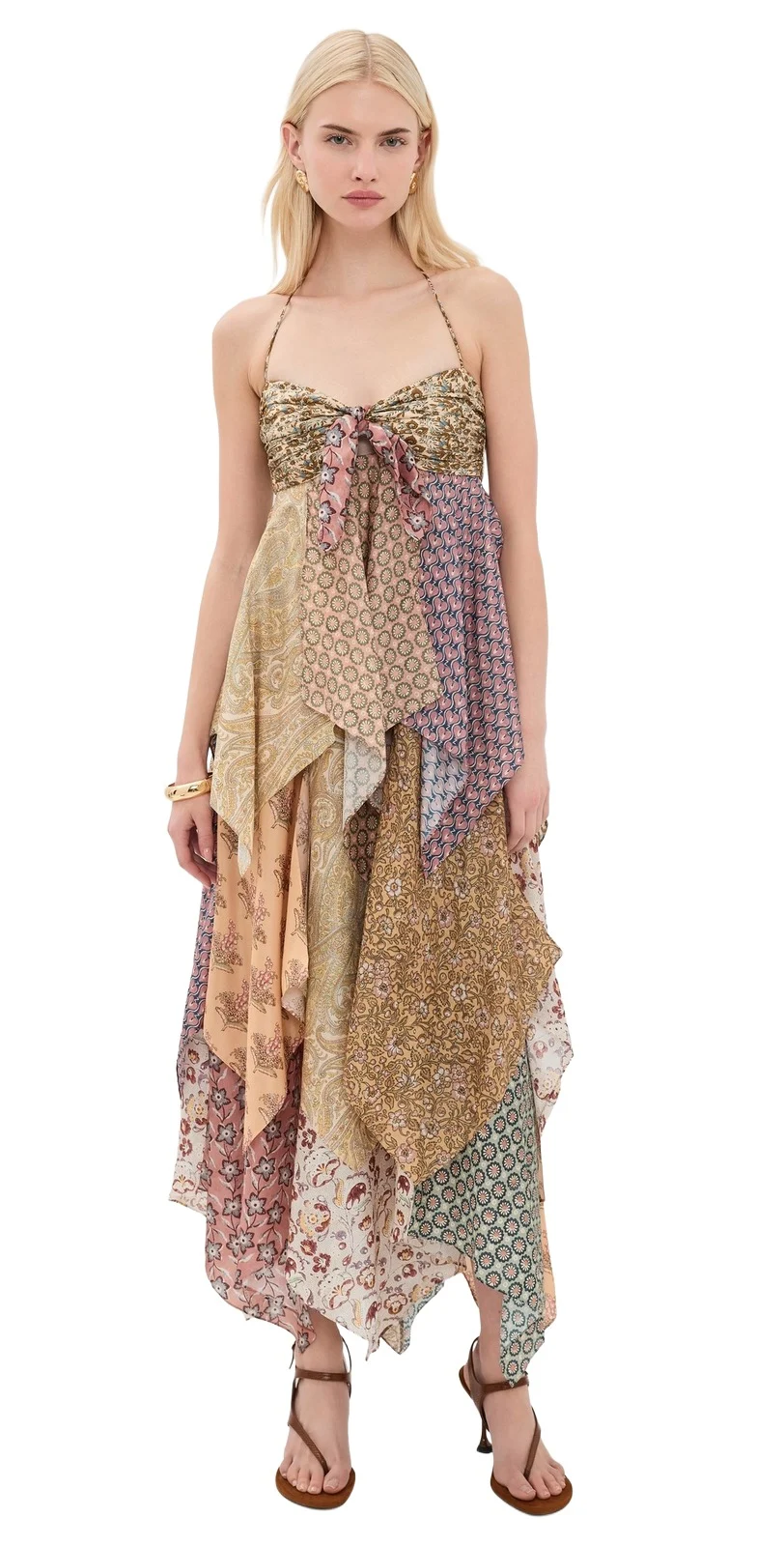 Fairlight Scarf Silk Halter Dress Fairlight Scarf Silk Halter Dress