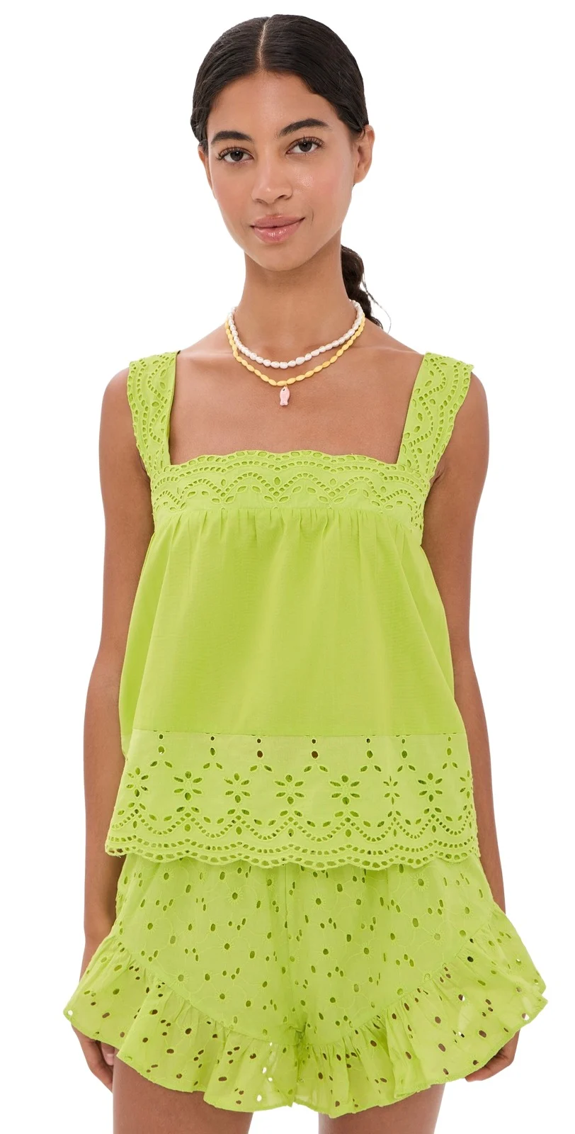 Eyelet Tank Top Eyelet Tank Top
