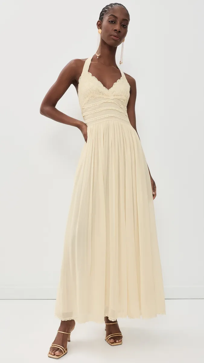 Zimmermann Fairlight Halter Dress | Thumbnail 2 Zimmermann Fairlight Halter Dress | Thumbnail 2
