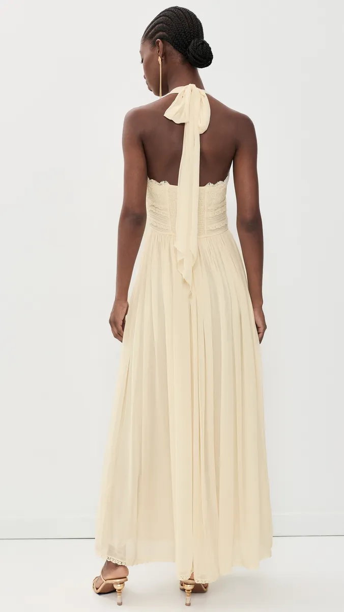 Zimmermann Fairlight Halter Dress | Thumbnail 3 Zimmermann Fairlight Halter Dress | Thumbnail 3