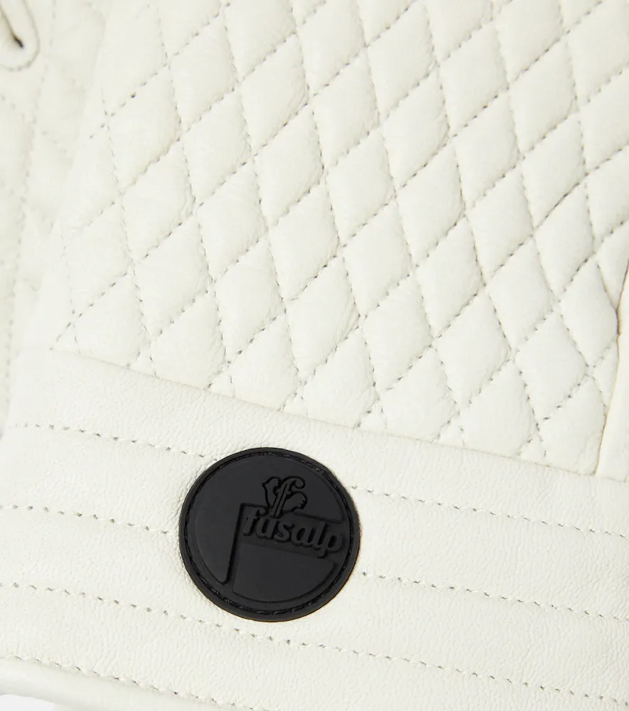 Fusalp Athena quilted leather ski gloves | Thumbnail 2 Fusalp Athena quilted leather ski gloves | Thumbnail 2