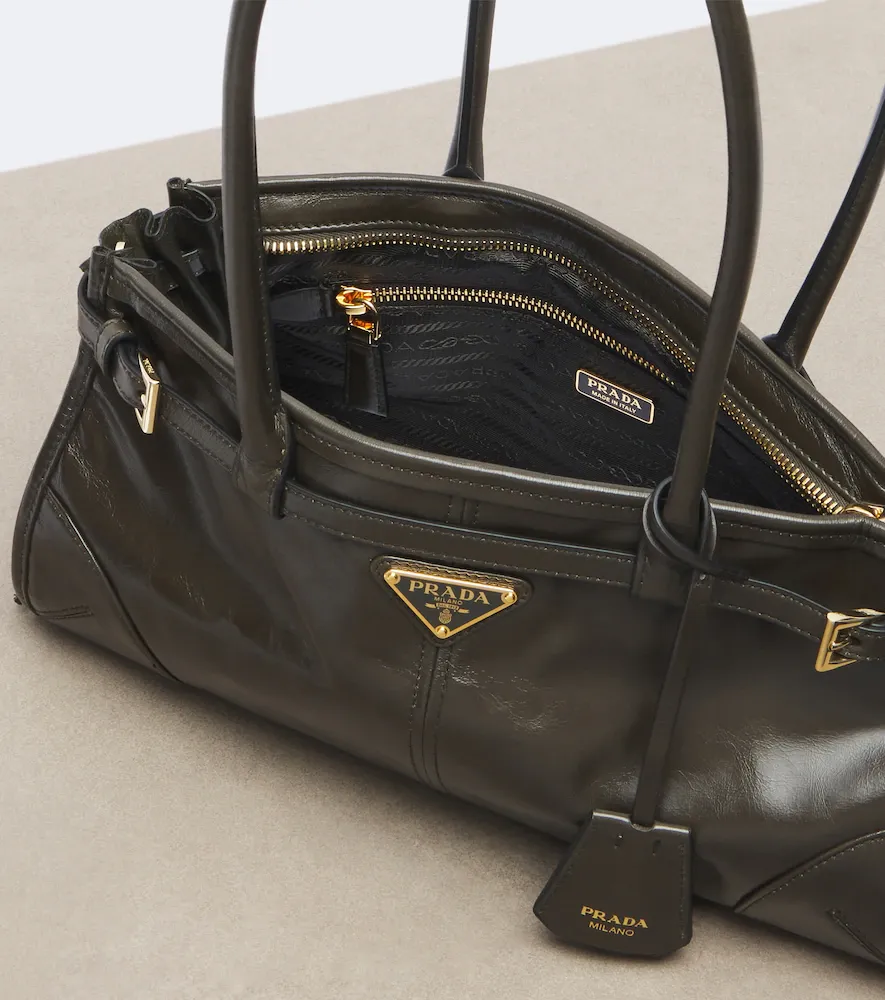 Prada Bonnie Medium leather shoulder bag | Thumbnail 4 Prada Bonnie Medium leather shoulder bag | Thumbnail 4