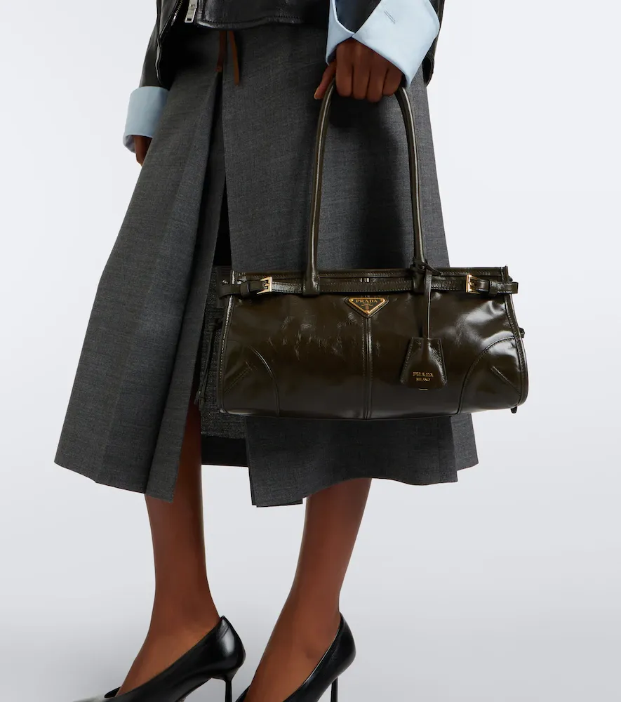 Prada Bonnie Medium leather shoulder bag | Thumbnail 6 Prada Bonnie Medium leather shoulder bag | Thumbnail 6