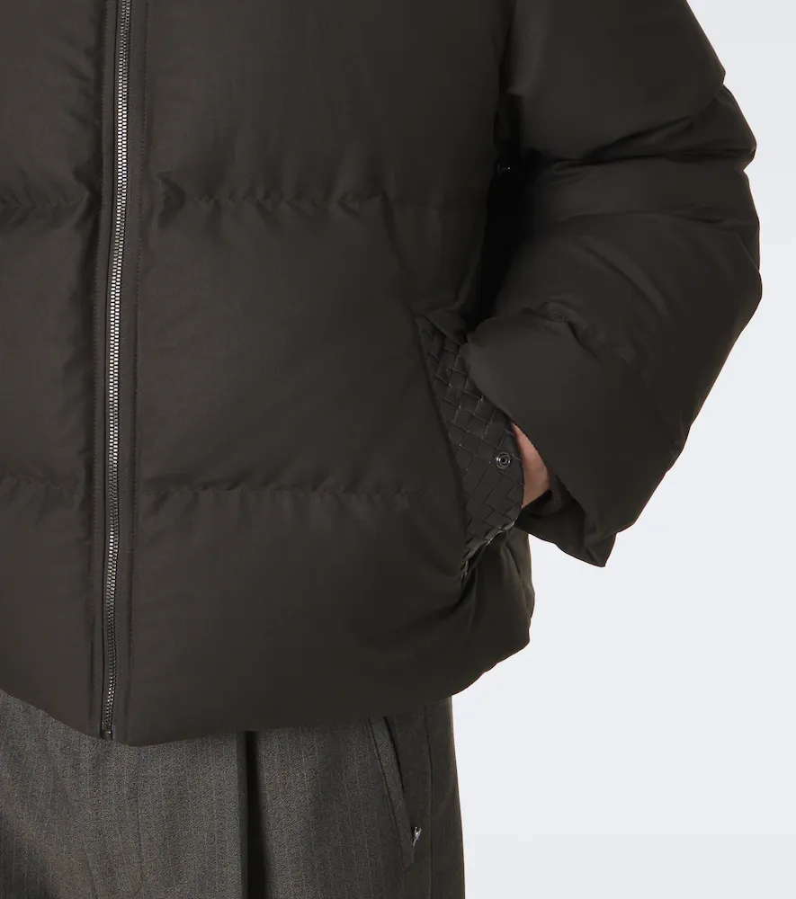 Bottega Veneta Intrecciato cotton-blend down jacket | Thumbnail 5