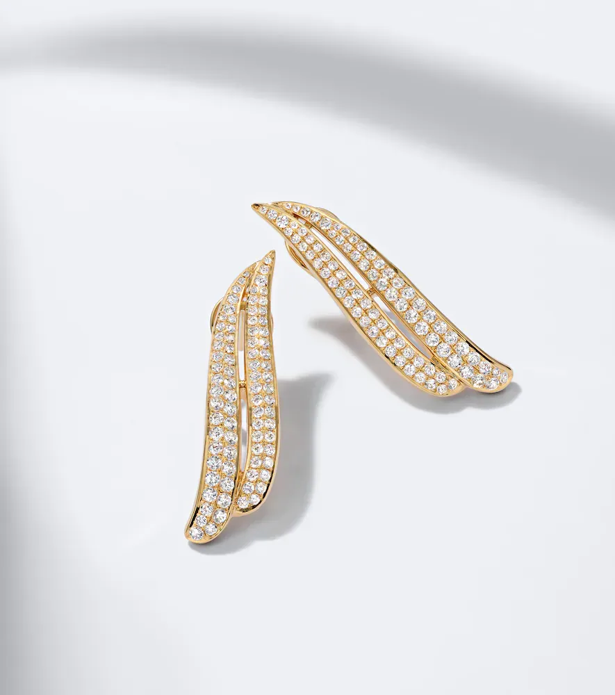 Anita Ko Eclipse Large 18kt gold earrings with diamonds | Thumbnail 5 Anita Ko Eclipse Large 18kt gold earrings with diamonds | Thumbnail 5