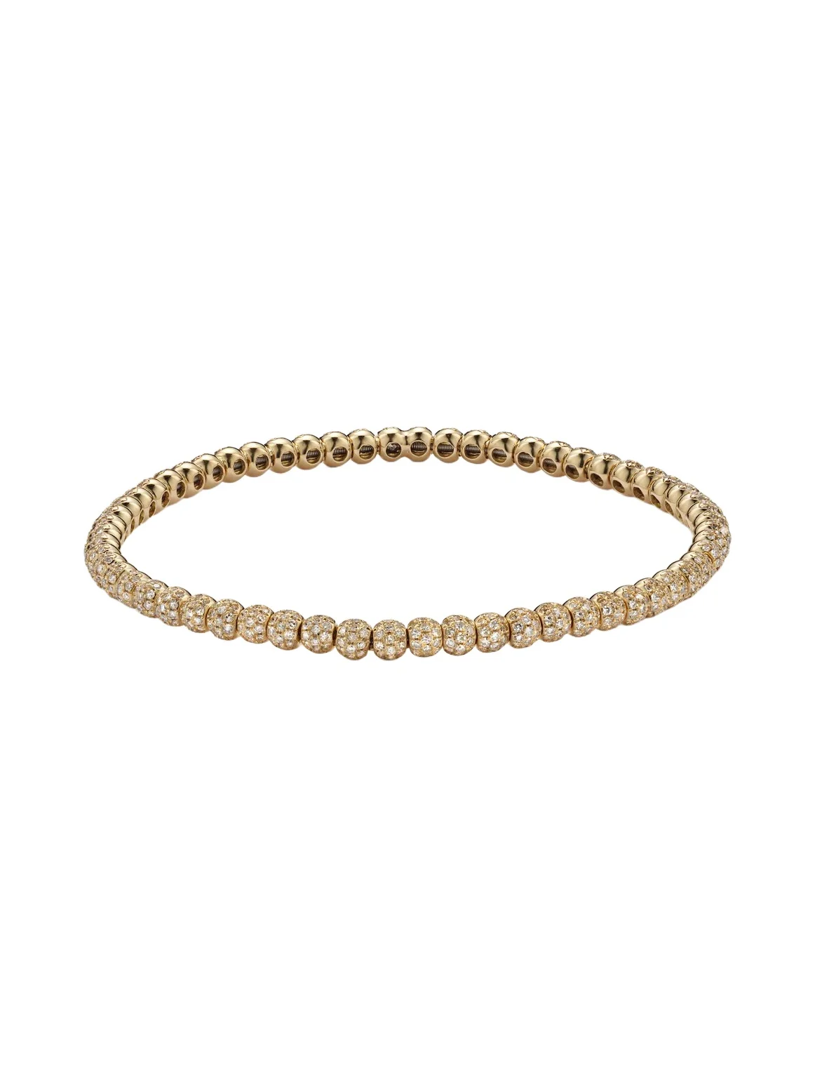 SHAY JEWELRY 18kt gold tennis bracelet with diamonds