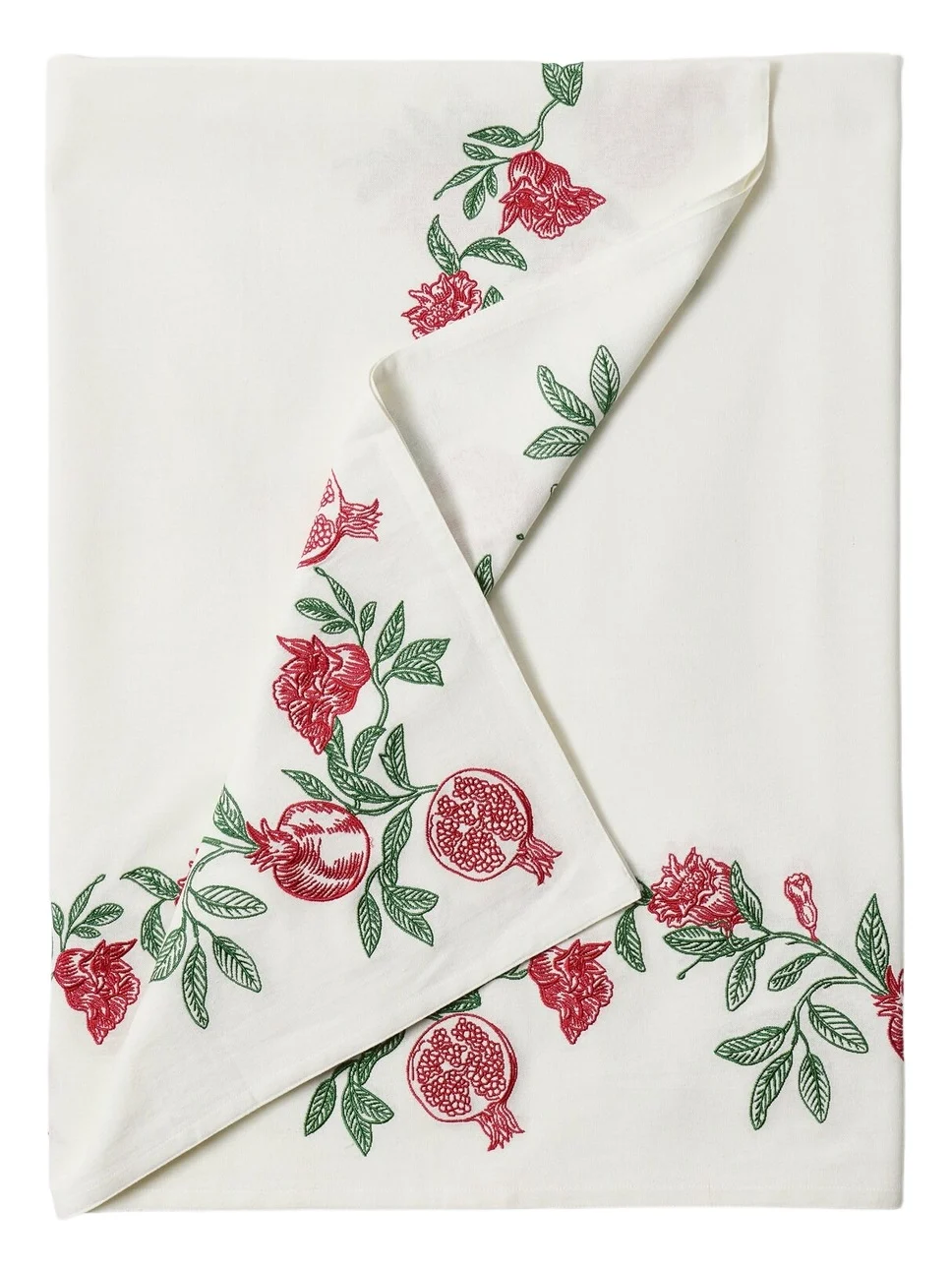 Embroidered linen tablecloth Embroidered linen tablecloth