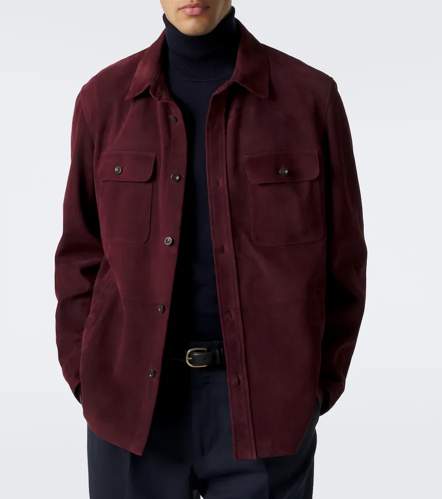 Ralph Lauren Purple Label Suede overshirt | Thumbnail 2 Ralph Lauren Purple Label Suede overshirt | Thumbnail 2