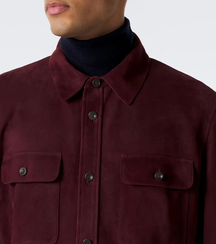 Ralph Lauren Purple Label Suede overshirt | Thumbnail 3 Ralph Lauren Purple Label Suede overshirt | Thumbnail 3