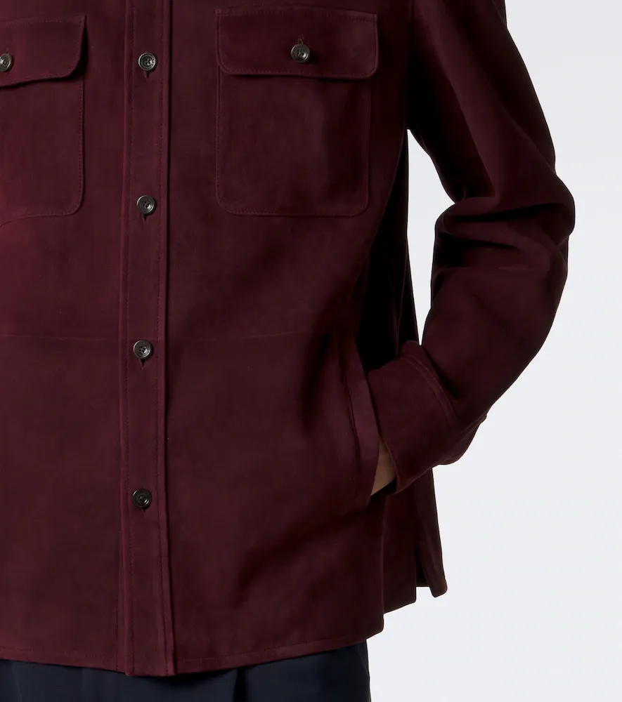 Ralph Lauren Purple Label Suede overshirt | Thumbnail 5 Ralph Lauren Purple Label Suede overshirt | Thumbnail 5