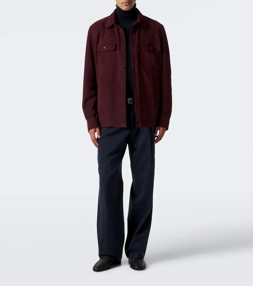 Ralph Lauren Purple Label Suede overshirt | Thumbnail 6 Ralph Lauren Purple Label Suede overshirt | Thumbnail 6