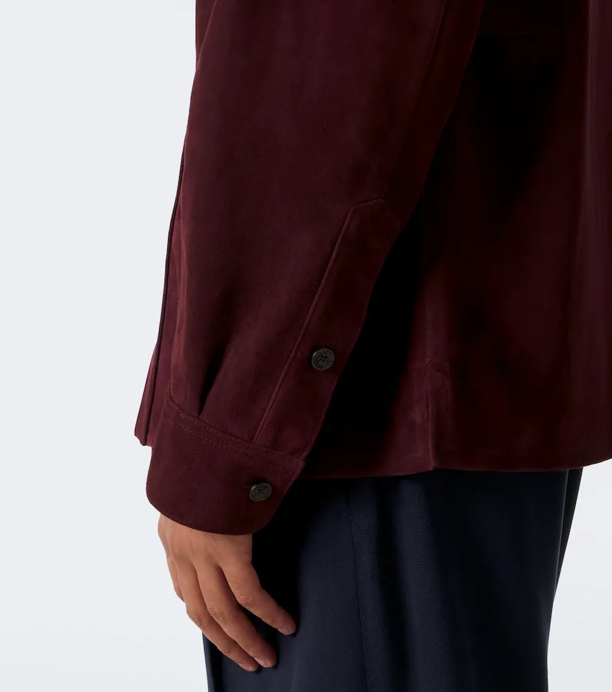 Ralph Lauren Purple Label Suede overshirt | Thumbnail 7 Ralph Lauren Purple Label Suede overshirt | Thumbnail 7