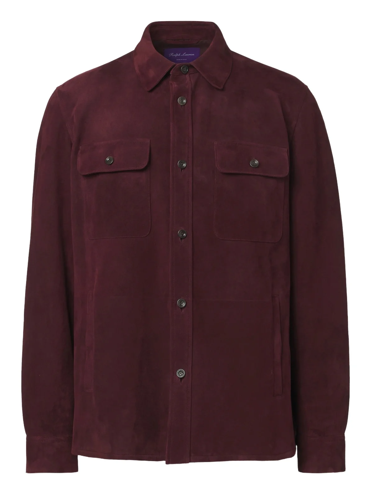 Ralph Lauren Purple Label Suede overshirt