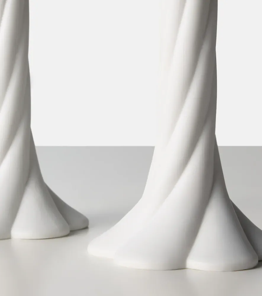 Jonathan Adler Geneva set of 2 porcelain candle holders | Thumbnail 3